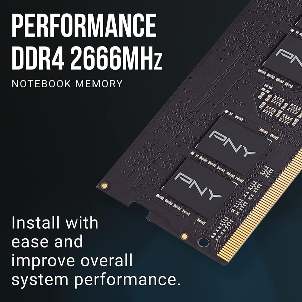 PNY DDR4 2666MHz Notebook Memory RAM PNY DDR4 2666MHz Notebook Memory RAM